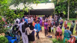 Polsek Bojonggede Melaksanakan Vaksin Presisi Di Desa Waringin Jaya