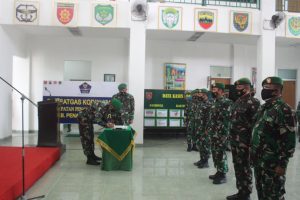 Letkol Inf Dharmawan Pimpin Sertijab dan Koprapot Prajurit Kodim 0913 PPU