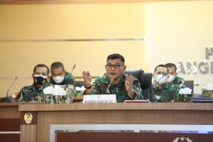 Srenaad Gelar Rapat Evaluasi Sisfo TNI AD Semester I TA. 2021