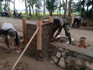 Bangunan Gapura Pra TMMD Capai 10 Persen