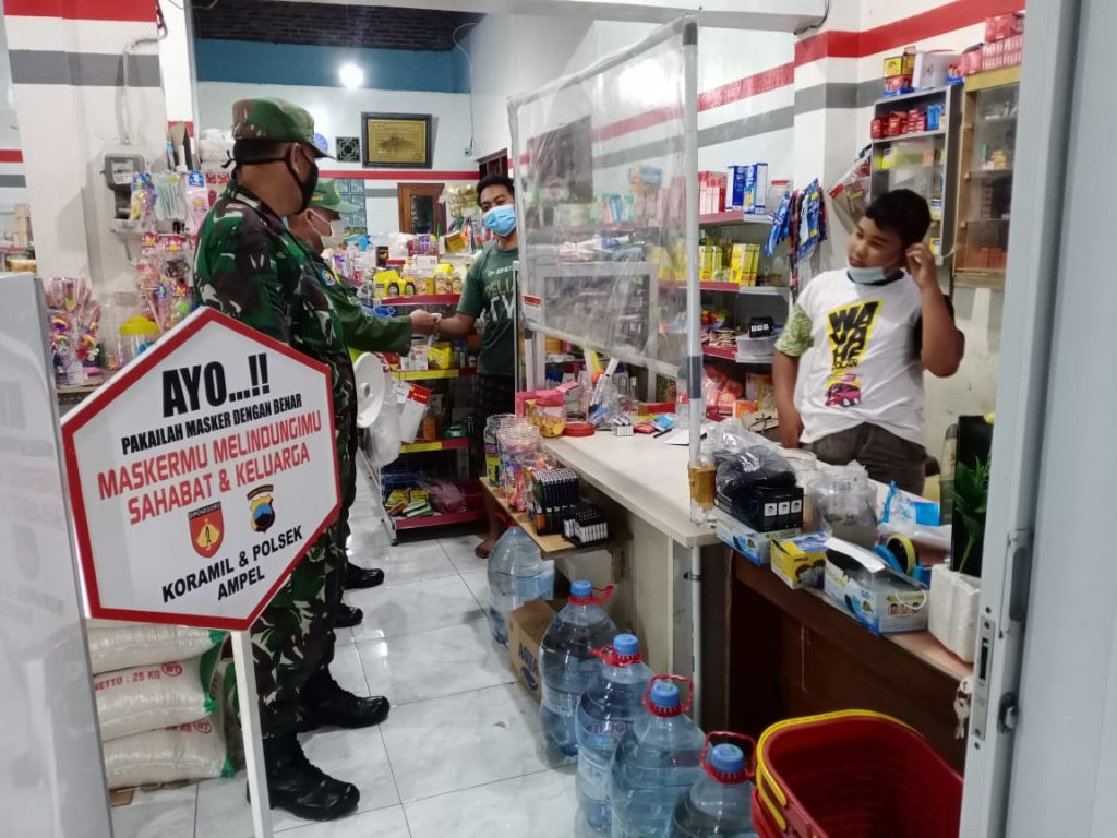 Warga Sudah Mulai Lupa, Babinsa Ingatkan Protkes