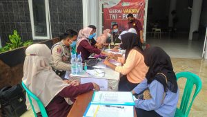 Kegiatan Vaksinasi Massal Tahap 1 Khusus Untuk Pelajar Di Atas usia 12 tahun Bertempat Di SMK Daarul Fataa Jalan Raya Sudimampir Rt.01 Rw 03 Desa Cimanggis Kecamatan Bojonggede Kabupaten Bogor