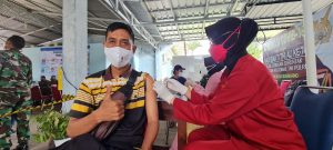 Kejar Target Herd Immunity Lanud Adi Soemarmo Lanjutkan Vaksinasi Sasar KBT dan Masyarakat