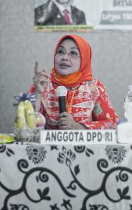 Yusri.M.SH Ketua Team DPD / MPR RI Sahabat Mpok Silvi Kunjungin Dapil Jakarta Utara