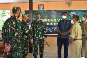 Serbuan Vaksinasi Kodim Sragen Sasar Wilayah Perbatasan