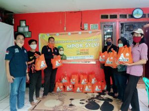 Yusri.M.SH Ketua Team DPD/MPR RI Sahabat Mpok Silvi Kunjungi Kawasan Kapuk Jakarta-Barat