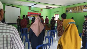 Babinsa Dan Bhabinkamtibmas Kompak Kawal Musrenbangdes Singosari