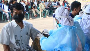 Serbuan Vaksinasi TNI AU di Yogyakarta Sukses Capai Target