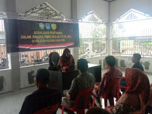 TMMD Reguler Ke-112, Gelar Sosialisasi Pertanian