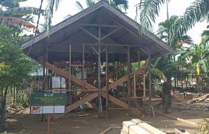 Satgas TMMD, Bongkar Rumah Tidak Layak Huni Milik M. Haris