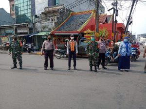 Operasi Yustisi Babinsa Koramil 02/TB Bersama Tiga Pilar Kembali Digelar, Jaring 22 Pelanggar