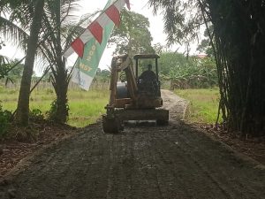 Kejar Target, Alat Berat terus Dipacu TMMD Kodim HST