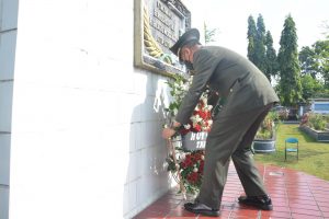 Dandim 0724 Boyolali Pimpin Ziarah Nasional HUT TNI Ke 76