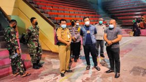 Kapolres Kendal Hadiri Vaksinasi di GOR Bahurekso Kendal