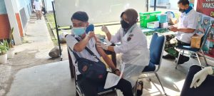 Ayo Vaksin, Untuk Jaga kesehatan”