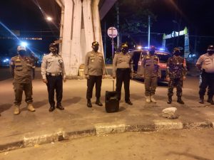 Patroli Wilayah Dalam Rangka Sosialisasi PSBB dan Sosial Distancing Serta Antisipasi Guantibmas