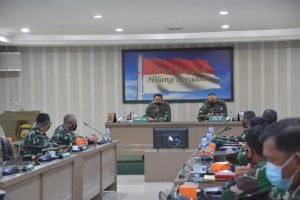 Pangdam I/BB Pimpin Taklimat Awal Pelaksanaan Audit Kinerja Itjen TNI Periode IV TA 2021 di wilayah jajaran Kodam I/BB