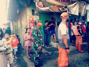 Si Jago Merah Mengamuk di Pemukiman Padat Penduduk