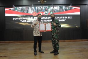 TMMD Sengkuyung Tahap III di Wilayah Surakarta Resmi Ditutup, Sasaran Selesai 100 Persen