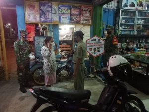Malam Minggu Babinsa Tetap Giat Patroli