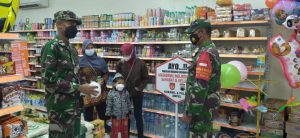 Bukan Menakuti, Kehadiran Babinsa Ingatkan Kembali Patuhi Prokes