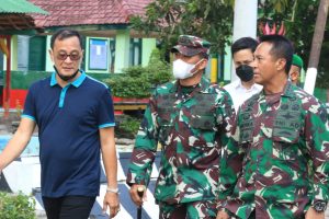Danrem 081/DSJ Dampingi Kunker Kasad dan Ketua Umum Persit di Yonif 511/DY