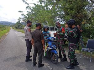 Satgas Pamrahwan Yonif Raider Khusus 732/Banau Melaksanakan Patroli Gabungan
