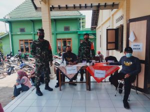 Peran Aktif Babinsa Dalam Setiap Vaksinasi