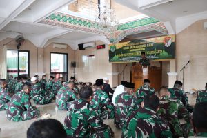 Korem 051/Wijayakarta Peringati Maulid Nabi Muhammad SAW 1443 H/2021M