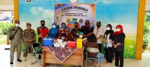 Pastikan Warga Kelurahan Tengah Tervaksin, FKDM Peduli Berkolaborasi Dengan Koramil 05/Kramatjati Gelar Serbuan Vaksinasi