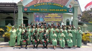 Dandim 0735/Surakarta Laksanakan Kunjungan Kerja Ke Koramil 04/Jebres