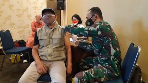 Kodim 0726 Sukoharjo Gelar Vaksin Dosis 2
