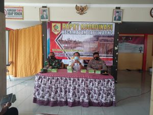 Peltu Dedy Wakili Danramil Hadiri Pertemuan Penguatan Integrasi Lintas Sektoral