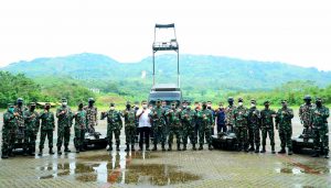 Dislitbangad Uji Fungsi Prototipe Robot Training Tembak ReaksI Integrated Program Litbanghan