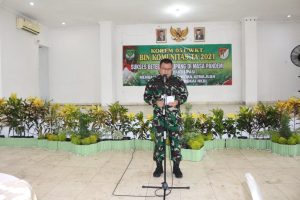 Komsos Dengan Komponen Bangsa Dan Pembinaan Komunitas KOREM 051/WKT