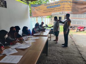 Polsek Tambelang Gelar Vaksinasi Merdeka Aglomerasi di Desa Sukaringin