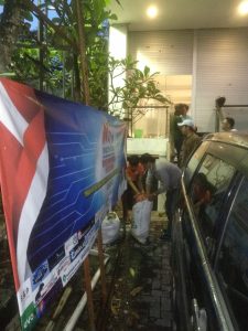 Gotong Royong Anggota DPW MIO Bali Persiapan Kantor Baru Yang Berada di Jalan Mertanadi No 23 Kuta Badung