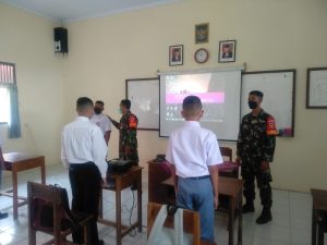 Tumbuhkan Rasa Nasionalisme Dan Patriotisme, Pelda Bambang Berikan Wawasan Kebangsaan Kepada Pelajar