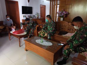 Kepedulian Keluarga Besar Koramil 04/Jebres Kepada Anggota Dan Keluarga