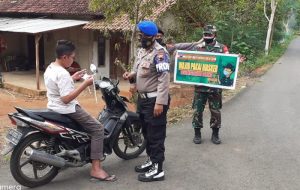 Gakplin Protkes Terus Digalakan Personil Koramil Dan Polsek Karangtengah