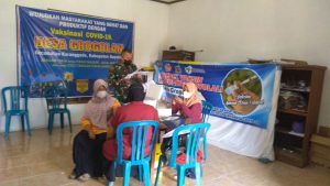 Pentingnya Vaksin Babinsa Harapkan Kehadiran Warga 100%