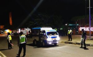 Petugas Gabungan TNI Polri Gelar Operasi Yustisi Dijalur Perbatasan Antar Provinsi