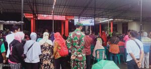 Meski Cuaca Tak Mendukung, Tak Menyurutkan Antusias Warga Dapatkan Vaksin Covid-19
