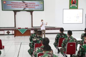 Peduli Kesehatan Anggotanya, Korem 071/Wijayakusuma Berikan Penyuluhan Kesehatan