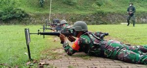 Tingkatkan Kemampuan Naluri Tembak Tepat, Kodim 0505/JT Gelar Latbakjatri