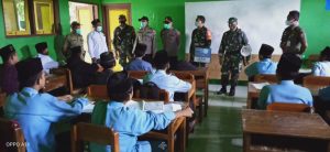 Masuki Ponpes TNI-Polri Kembali Disiplinkan Prokes