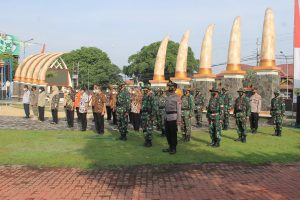 Hadapi Potensi Bencana Alam, Pemkab Sragen, Kodim dan Polres Apel Gelar Pasukan Siaga Bencana