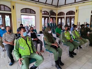 Ini Pesan Sertu Priyanto Saat Pertemuan Evaluasi Kerja Linmas Kelurahan Danukusuman