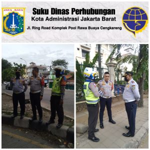 Kasie Dalops Dishub Jakarta Barat Terus Mengurai Kemacetan Lalin Pasca Macet Kemarin