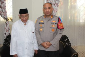 Kapolresta Bandara Internasional Beserta Jajarannya di Sambut Hangat Oleh Pimpinan Ponpes Darul Ulum
